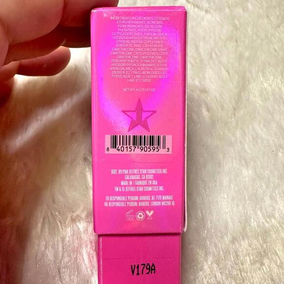 NIB Jeffree Star Velvet Trap Lipstick in Holy Fashion Full Size 4g - Picture 6 of 8